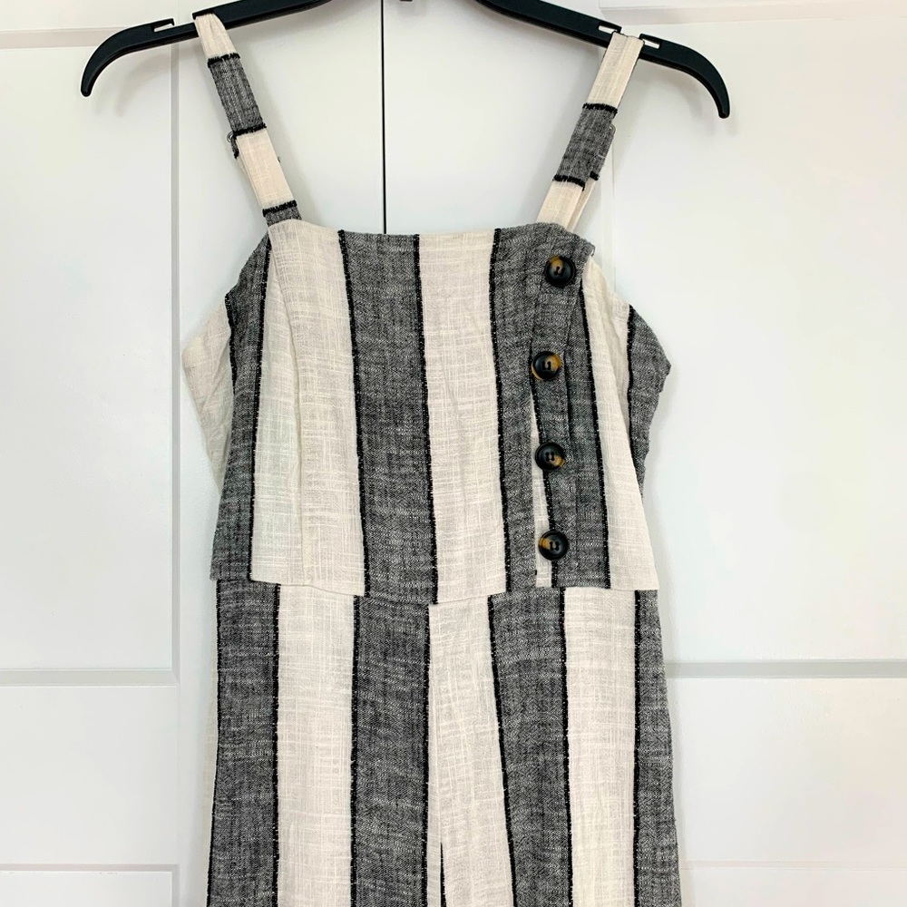 Striped Jumpsuit